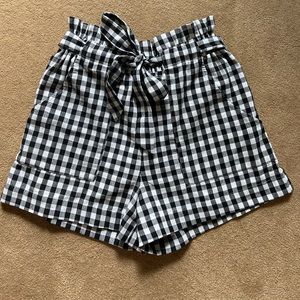 Gingham shorts